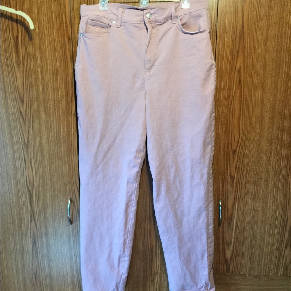 Gloria Vanderbilt size 14 dusty rose jeans